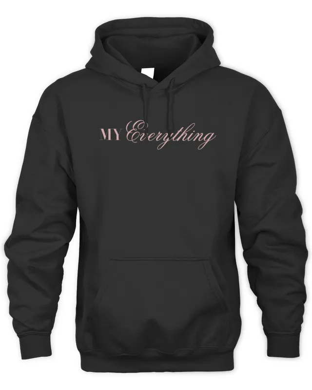 Ariana Grande Merch My Everything Tenth Anniversary Puff Hoodie Swea Hoodie