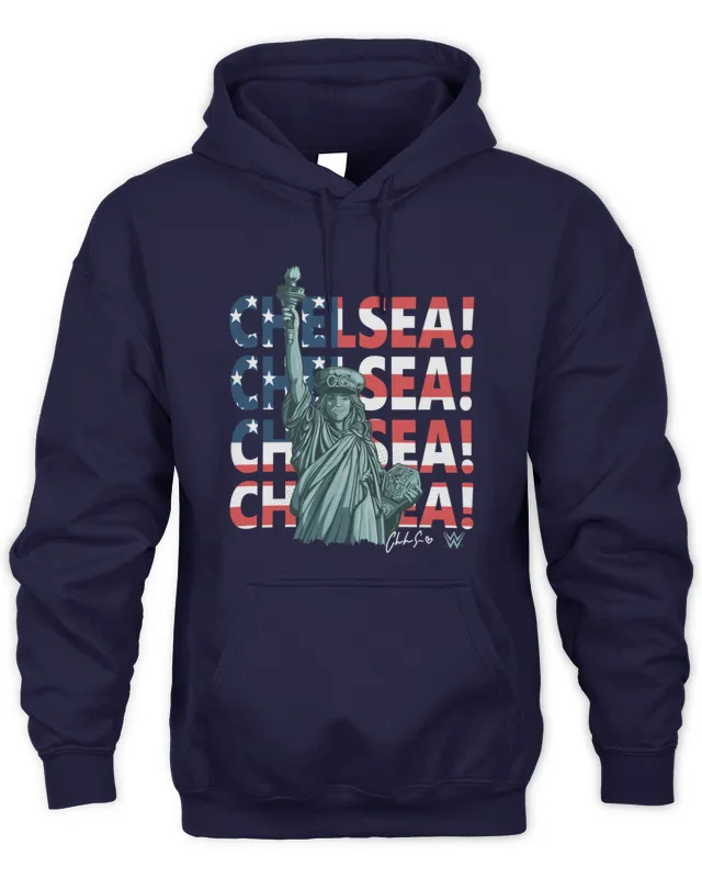New Chelsea Green Statue WWE Black Hoodie