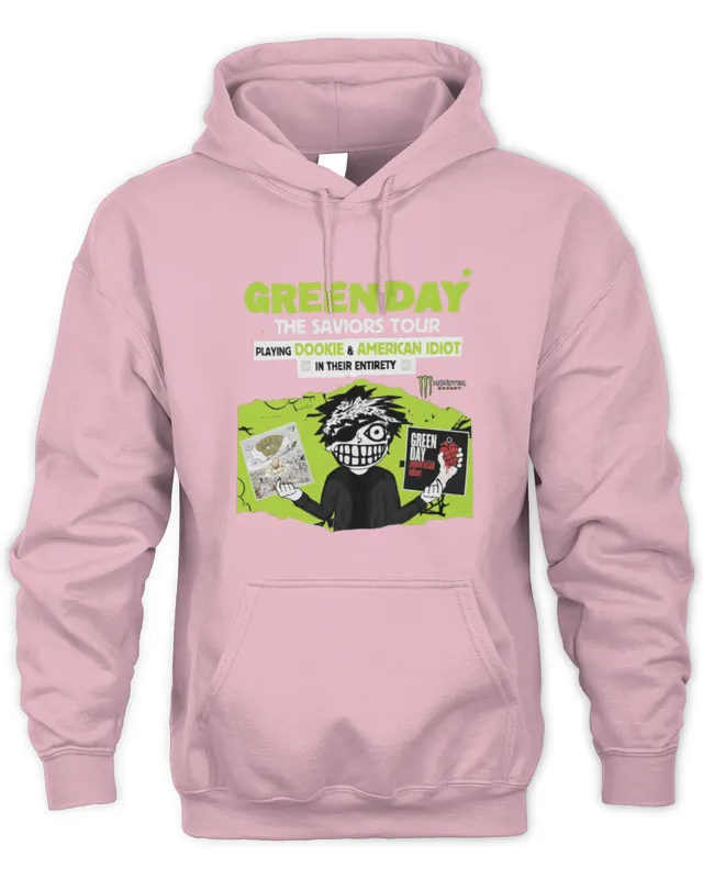 New Green Day The Saviors Tour Playing Dookie And American Idiot In Their Entirety All Over Print Hoodie