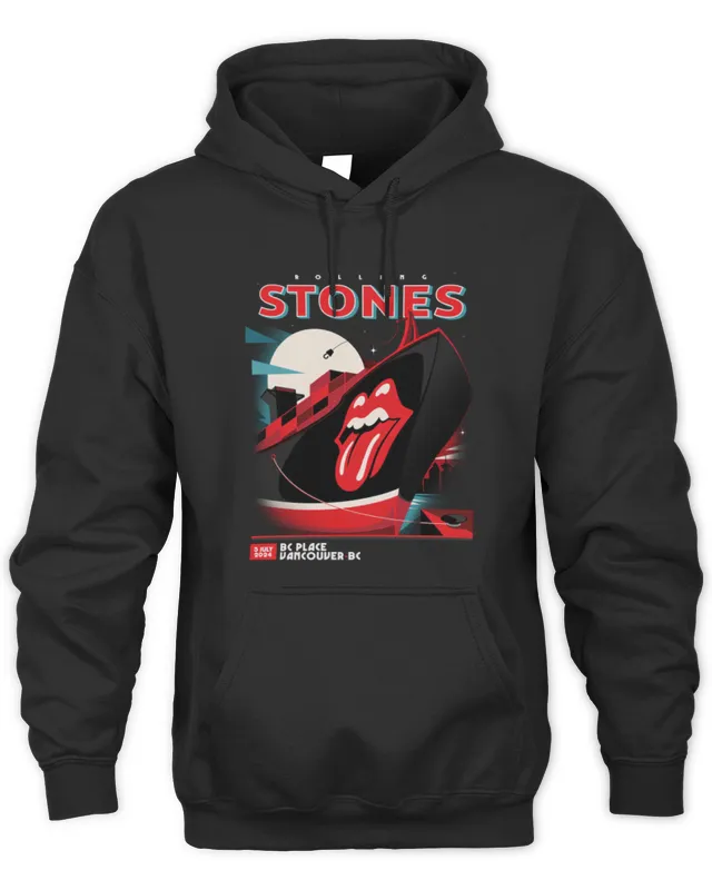 The Rolling Stones Merch Vancouver, Bc Hoodie