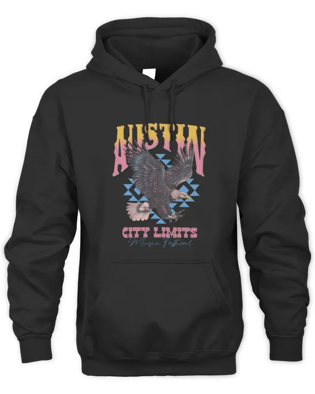 New Austin City Limits Music Festival Eagle Lineup Hoodie
