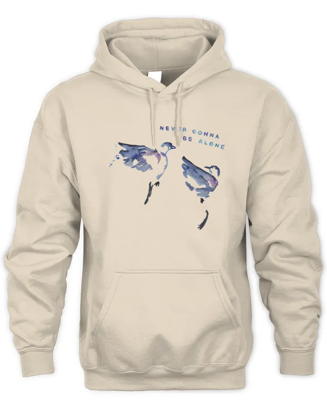 New Jacob Collier Merch Never Gonna Be Alone Birds Hoodie