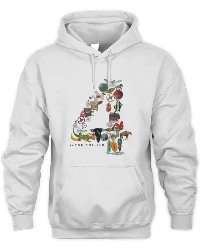 Official Jacob Collier I Sang On Djesse Vol 4 White Merch Hoodie Hoodie