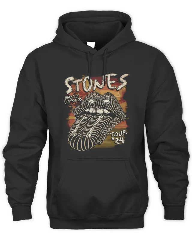 The Rolling Stones Tour '24 Ridgedale, Mo July 21 Thunder Ridge Nature Arena Hoodie