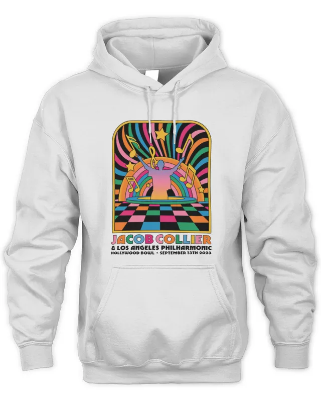 New Jacob Collier Merch Hollywood Bowl Hoodie
