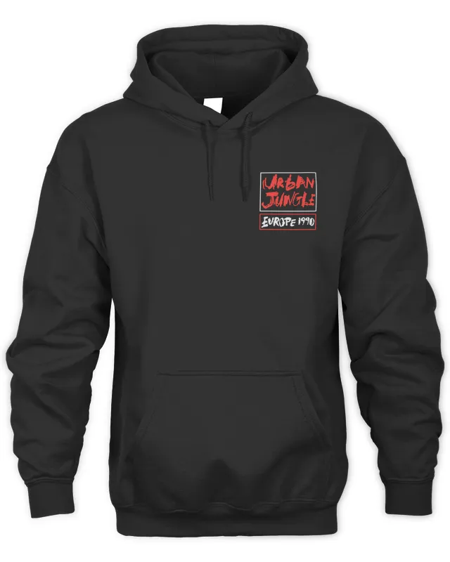 New Rolling Stones X Urban Jungle Charcoal ’90 Tour Hoodie