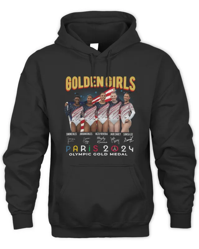 Olympic Golden Girls USA Gold Medal In Paris Hoodie