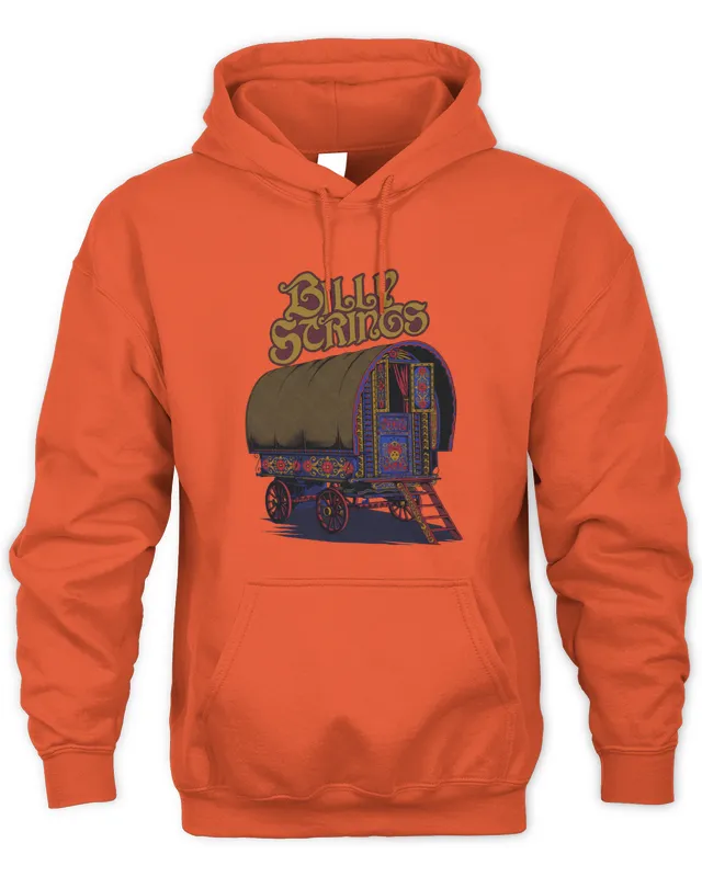 Billy Strings Caravan With Dates Simon Berndt Hoodie