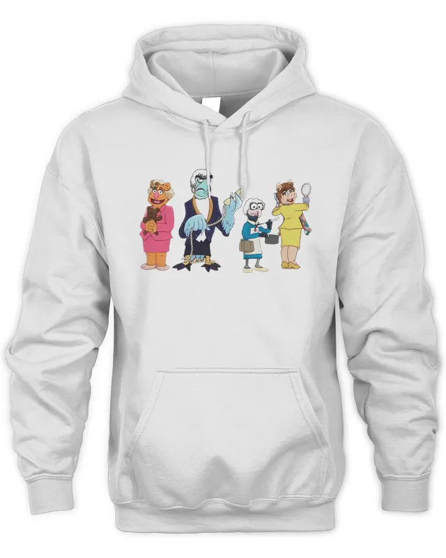 Official Golden Girls Olaf Muppet White Hoodie