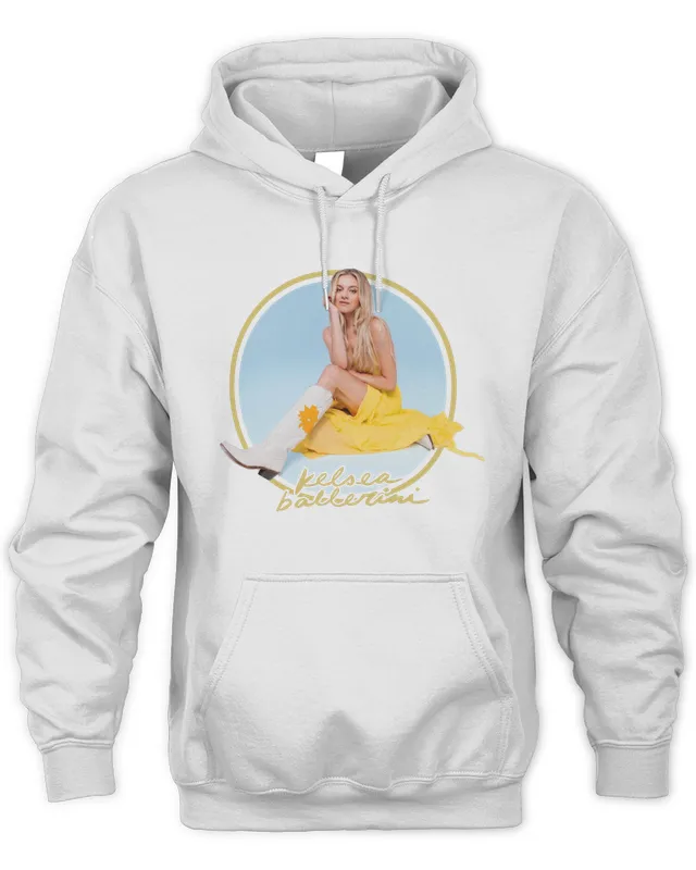 New Kelsea Ballerini Merch Yellow Ring Portrait Dateback Hoodie