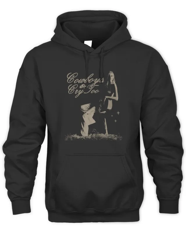 Kelsea Ballerini Cowboys Cry Too Face s Hoodie