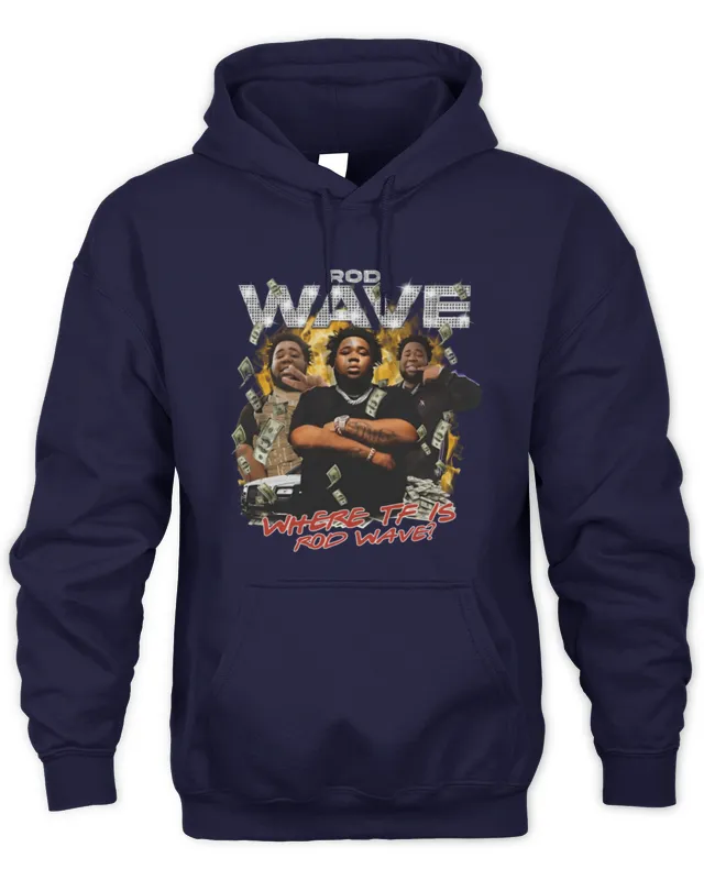 Black Rod Wave Where Tf Is Rod Wave Hoodie