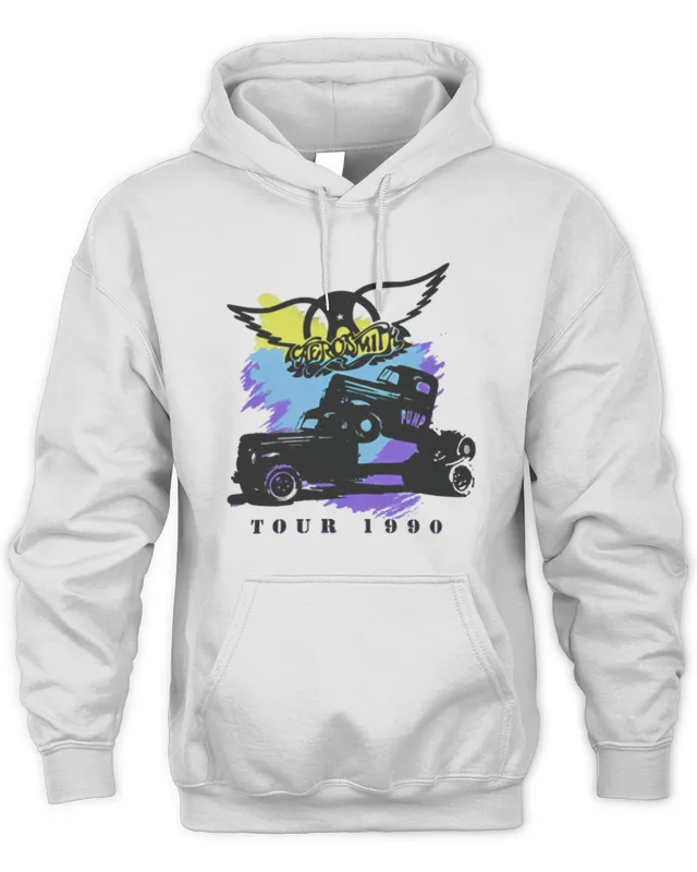 Aerosmith Official Store Tour 1990 Hoodie Hoodie
