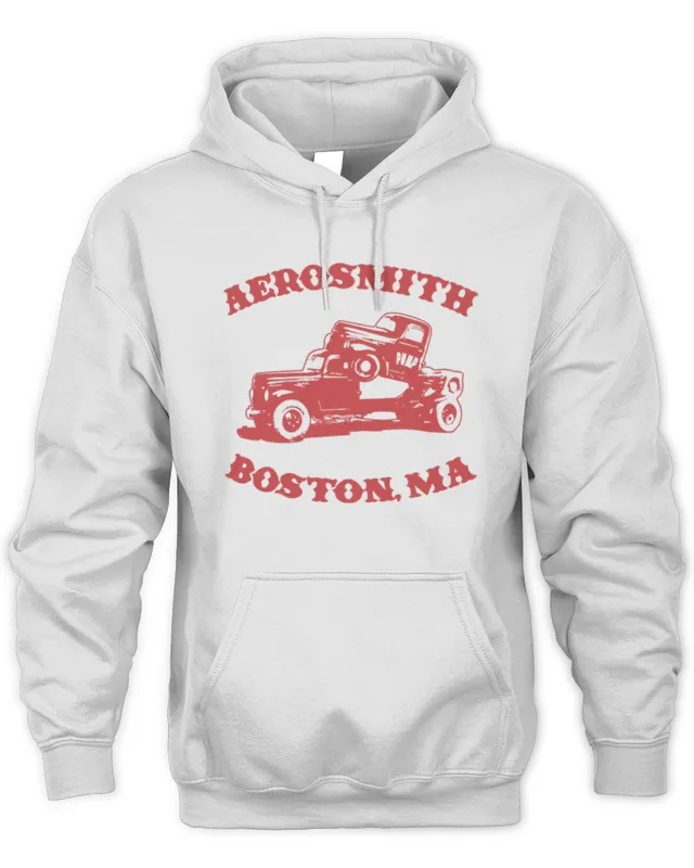 Aerosmith Official Store Boston MA' and Pump Truck Hoodie