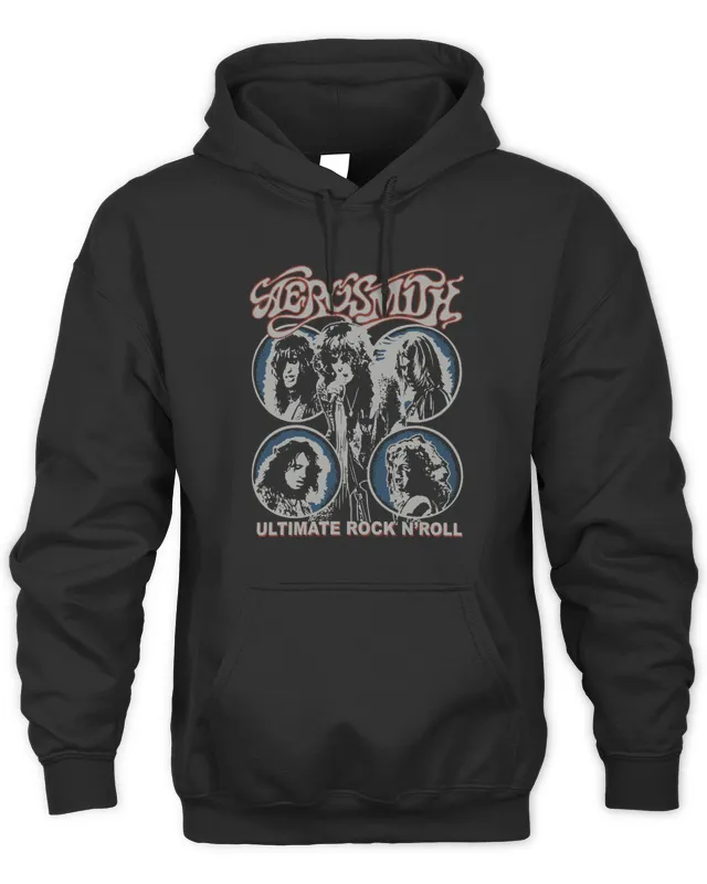Aerosmith Merch Ultimate Rock N Roll Hoodie