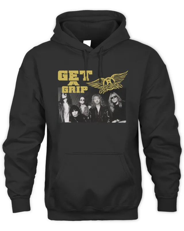 Aerosmith Merch Get A Grip Hoodie Hoodie