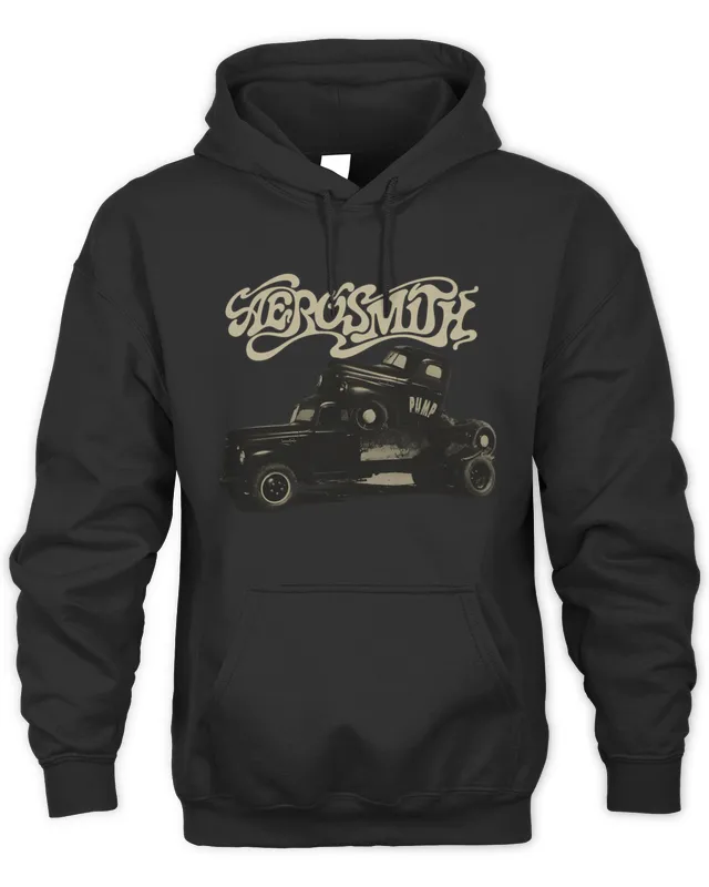 Aerosmith Merch Aerosmith Photo Album Hoodie