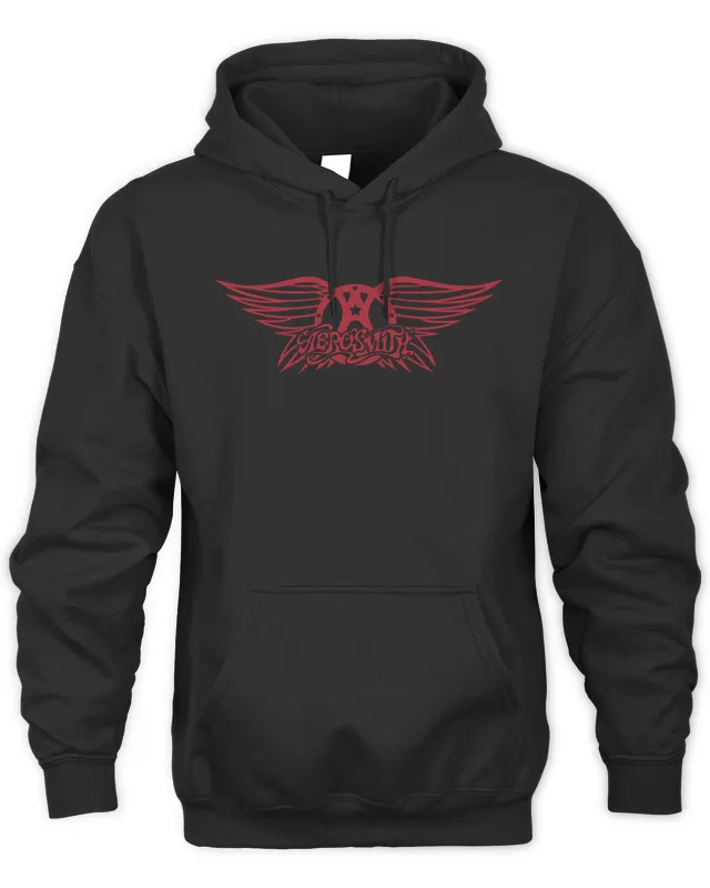 Aerosmith Merch Greatest Hits Logo Hoodie Hoodie