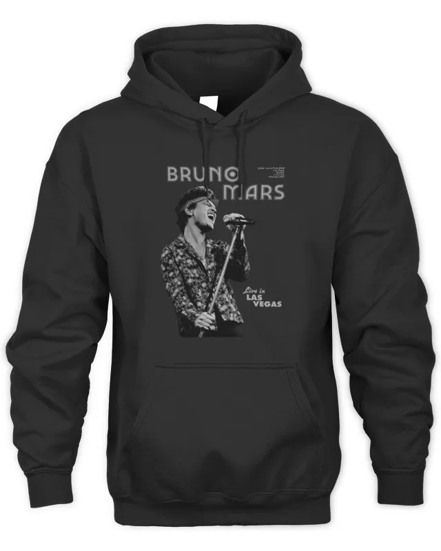 Bruno Mars Bruno Live In Vegas Hoodie