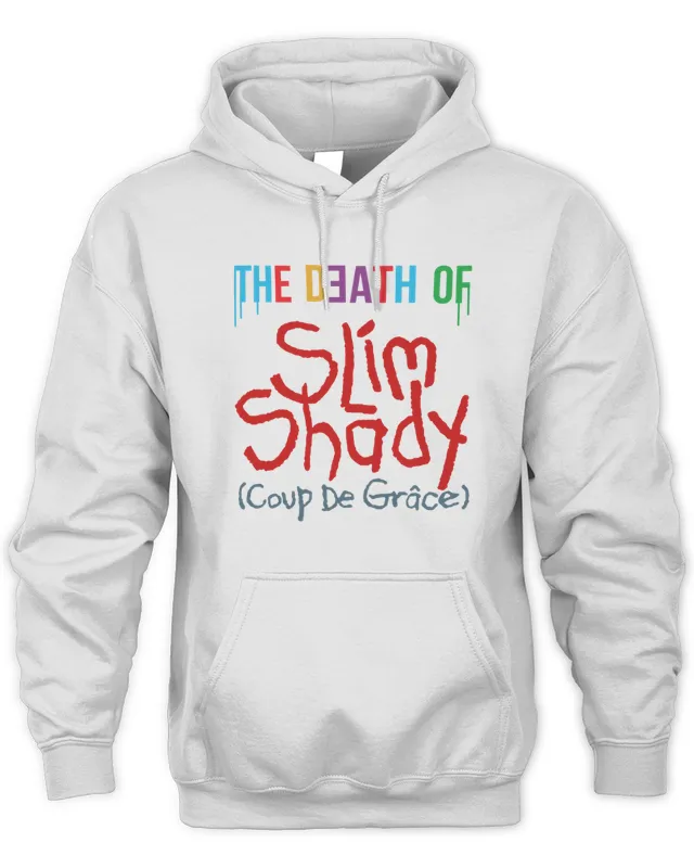 Eminem The Death Of Slim Shady 1972- White Hoodie