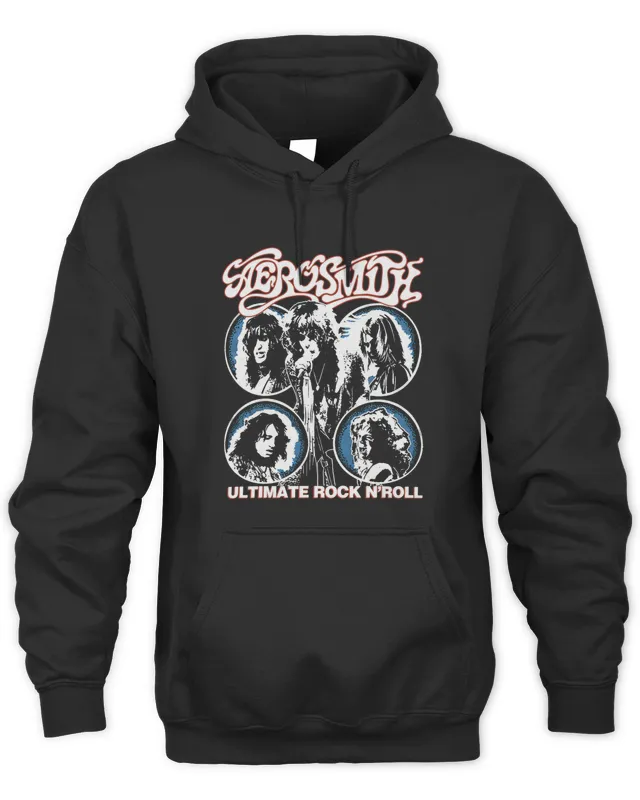 Aerosmith Ultimate Rock N Roll Clothing Merch Hoodie