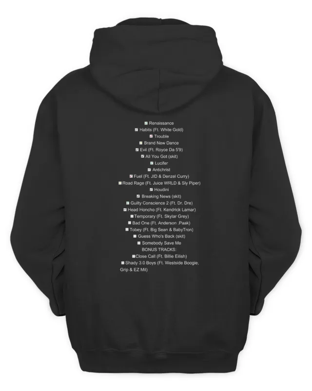 New Eminem Merch The Death Of Slim Shady Hoodie Swea Hoodie