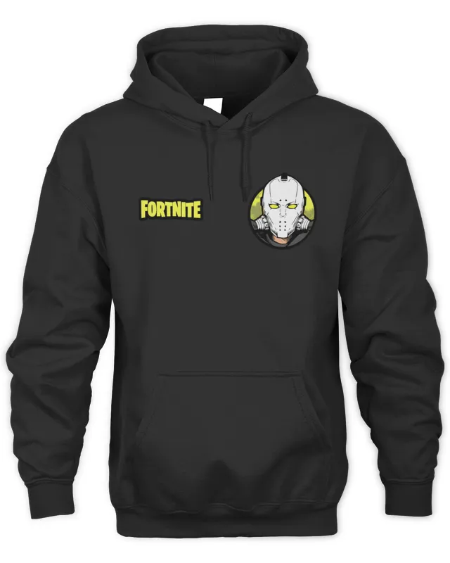 Eminem x Fortnite Rap Boy Reloaded Black Hoodie