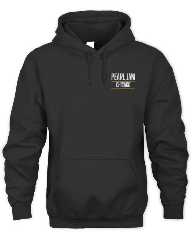 Pearl Jam Official Clothing Tour Chicago August 31, Hoodie