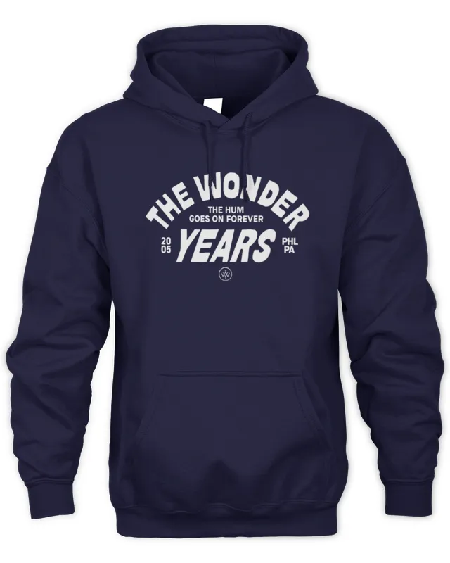 The Wonder Years The Hum Goes On Forever Official Clothing Hoodie