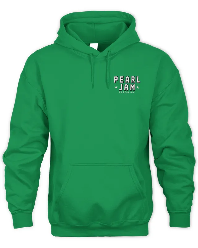 Pearl Jam Fenway Park Boston MA September 15th 17th Lansdowne Two Sided Hoodie