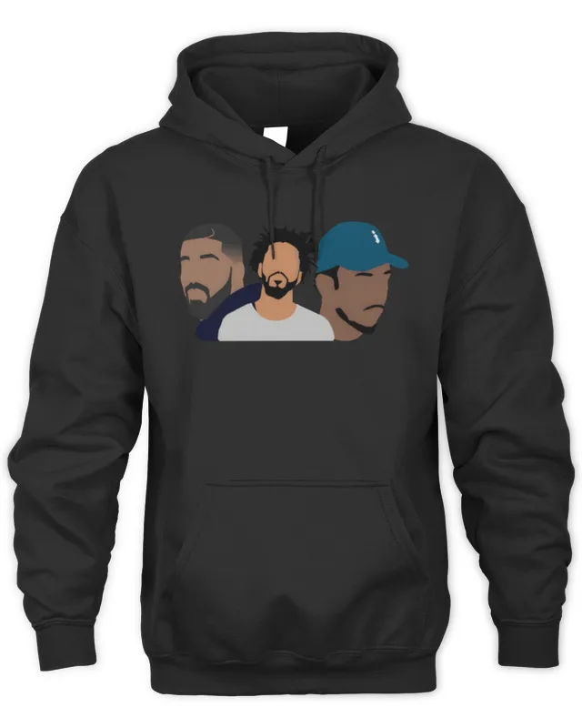 New Official Retro Drake J Cole Kendrick Lamar Rapper Star Photo Hoodie Hoodie