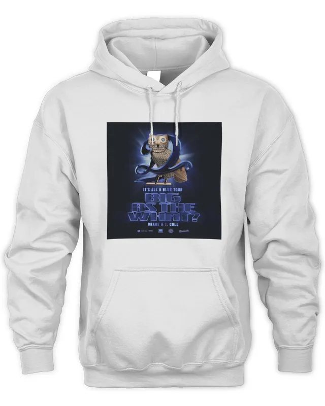 Drake J Cole Tour Merch - Drake And J Cole Big As The What Tour Merch Hoodie