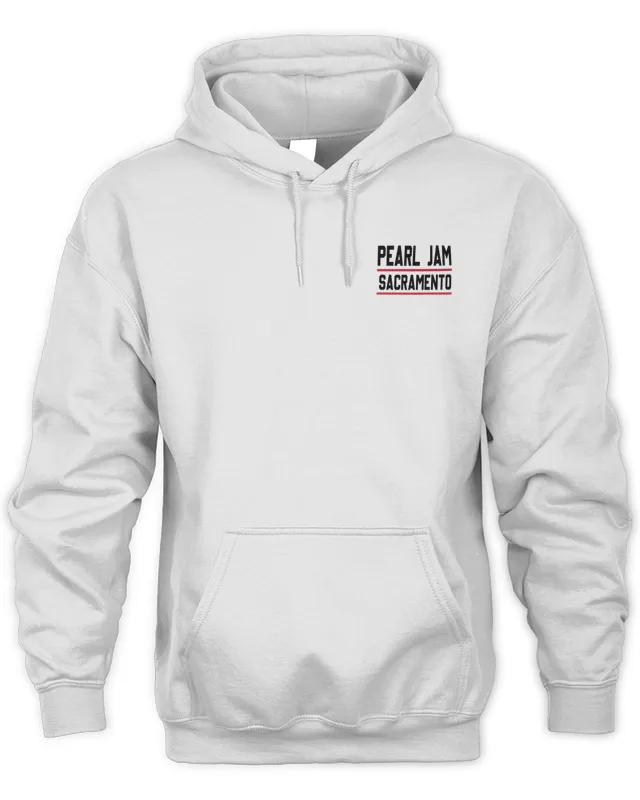 Pearl Jam Merch Sacramento May 13 Hoodie