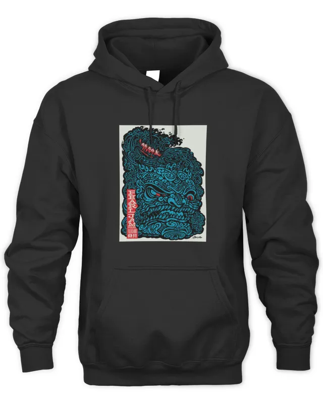 Pearl Jam Merch Nov 8 Auckland Event Poster Hoodie