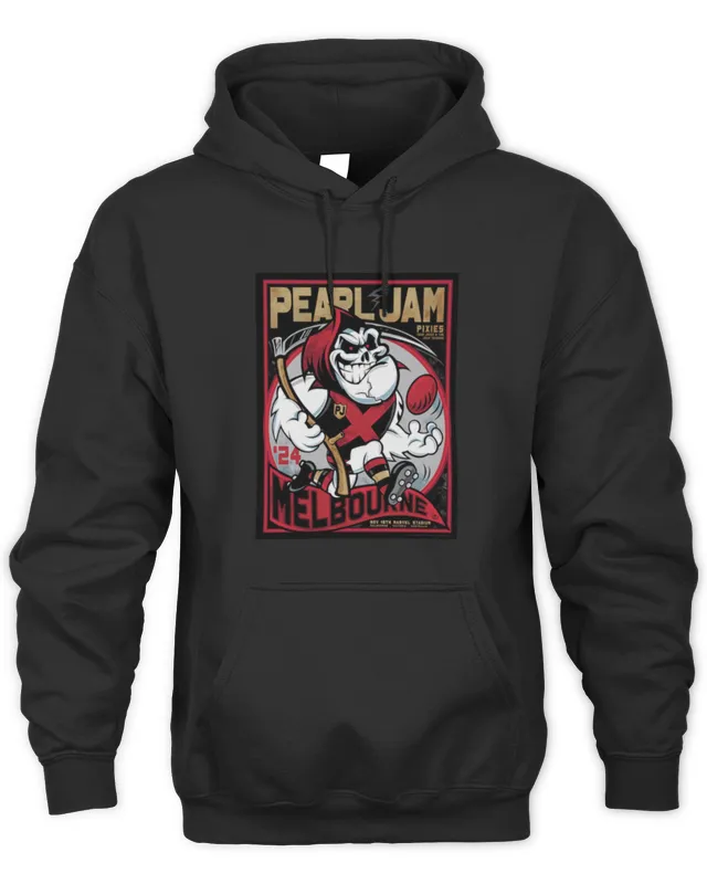 New Pearl Jam Marvel-Stadium Australia Nov 18th Dark Matter Tour At Melbourne Poster Hoodie