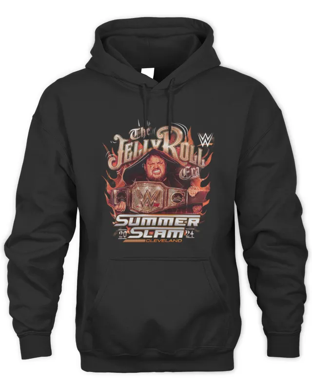 Official SummerSlam Cleveland Jelly Roll Hoodie