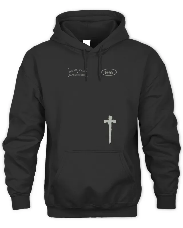 Jelly Roll Merch Exclusive Backroad Baptism Work Hoodie
