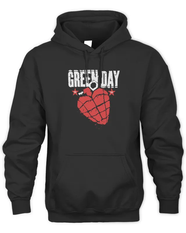 Green Day Merch 20 Years of Idio Hoodie