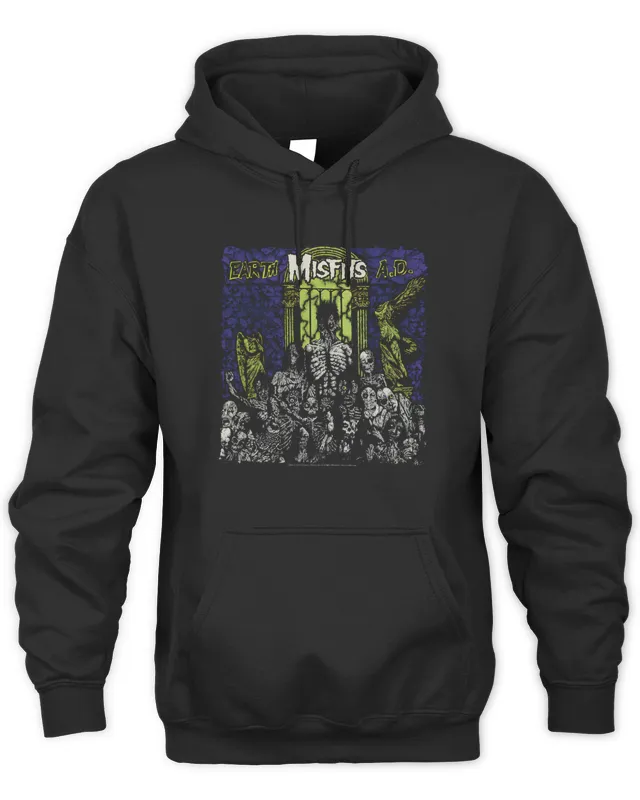 Misfits Merch Earth Ad Hoodie