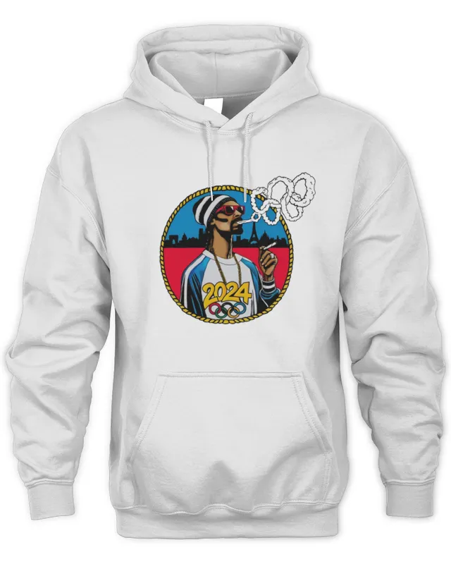 Official Snoop Dogg Smoking Olympics Paris Hoodie Hoodie