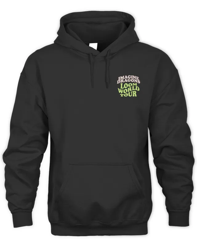 Official Imagine Dragons Loom World Tour Hoodie
