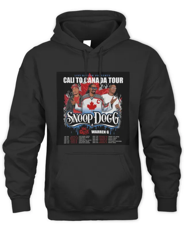 Snoop Dogg Live Nation Present Cali To Canada Tour Hoodie