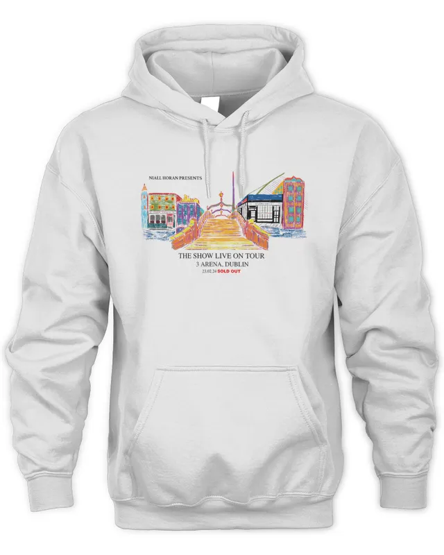 Niall Horan Merch Dublin Night One Illustration Hoodie