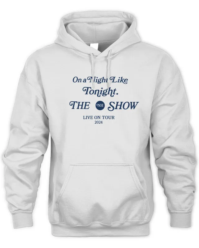 Niall Horan Merch On A Night Like Tonight Cities White Hoodie