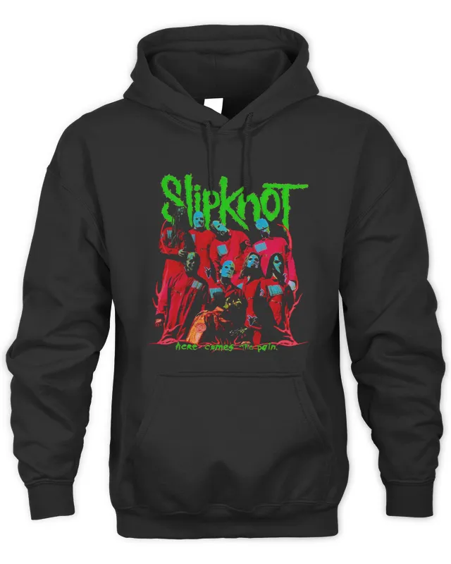 Slipknot 25Th Anniversary Here Comes The Pain Photo Clothing Hoodie