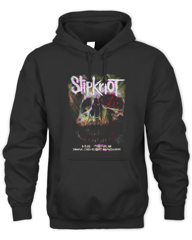 Slipknot Band 9-15- Tour Talking Stick Resort Amphitheatre Phoenix Az Cloting Hoodie