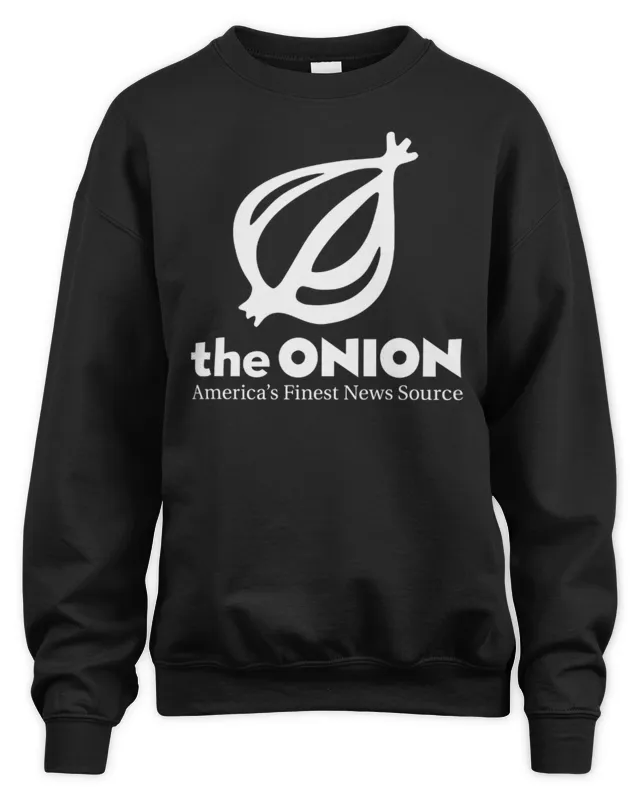 The Onion Merch Store The Onion Logo Sweatshirt