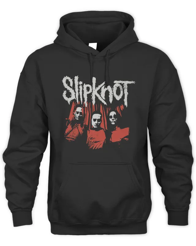 New Official Slipknot Merch Bone Church Masks Hoodie