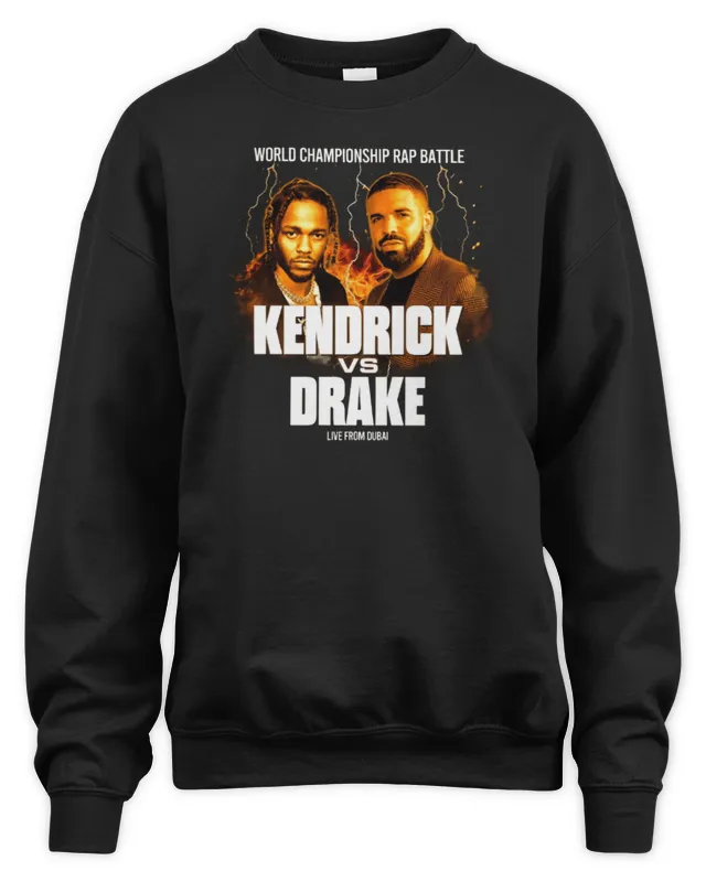 Shitheadsteve Kendrick Vs Drake Rap Battle Sweatshirt