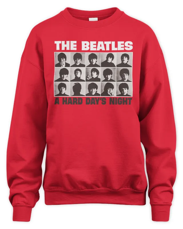 The Beatles Merch Store A Hard Day's Night Sweatshirt